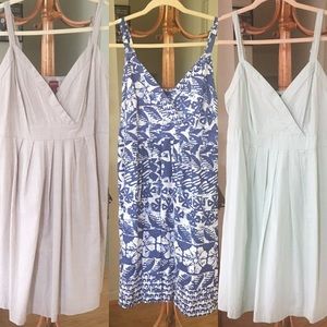 Merona V-Neck Lot of 3 Dresses